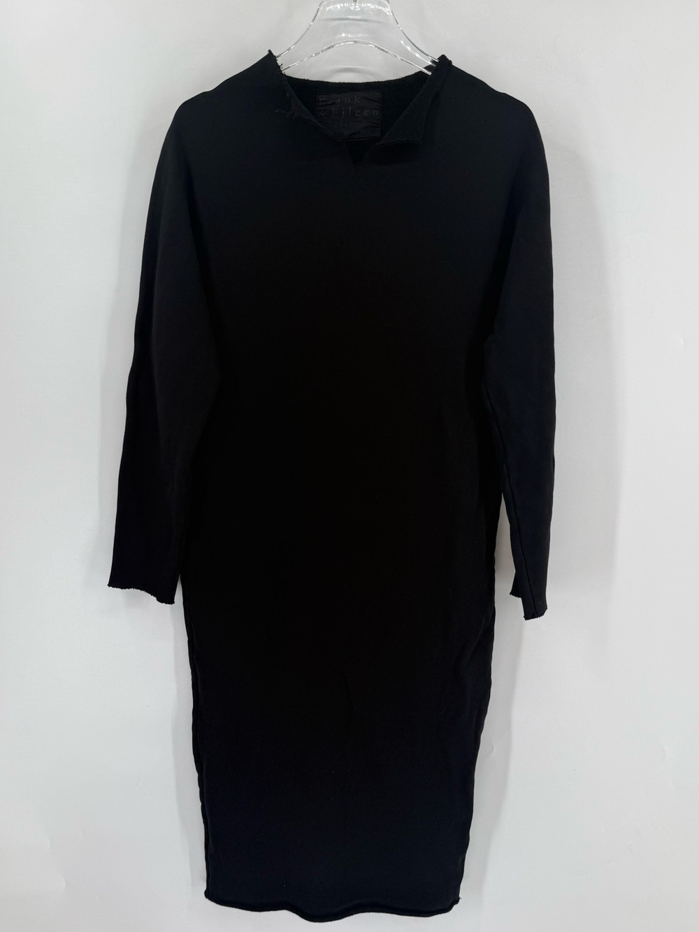 Frank and Eileen black sweatshirt dress size small